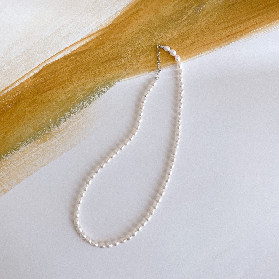 ALIGNMENT PEARL NECKLACE4th REVISITED